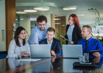Corporate website design and development project by Blinkfluence